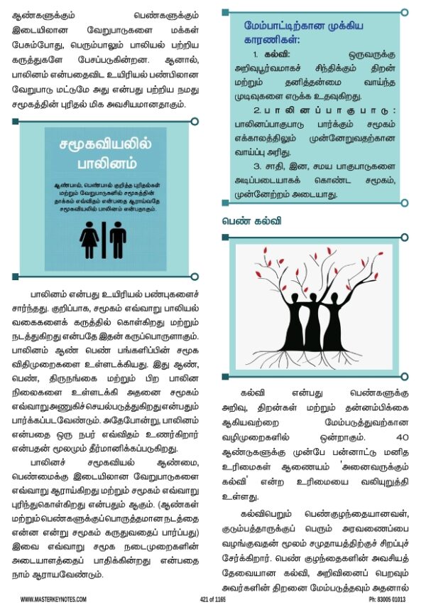 master key group 2 edition (tamil)